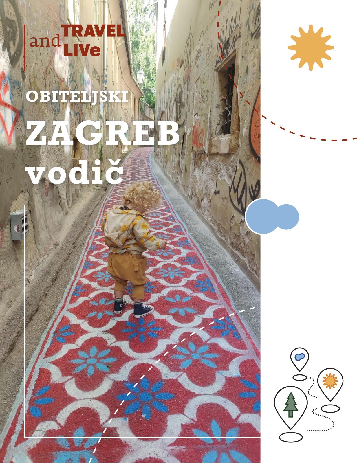 Obiteljski Zagreb vodič - naslovnica PDF-a